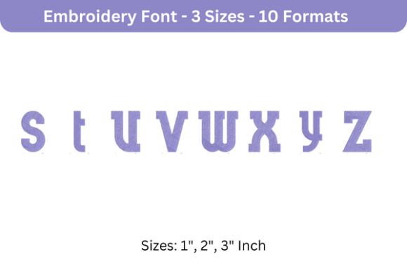Blue Plate Font Lowercase S to Z Review