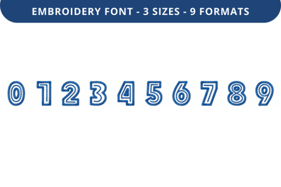 Bulky in Line Font 0 to 9 Review