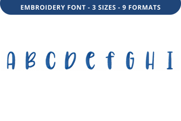Choco Ganache Font Uppercase a to I Review