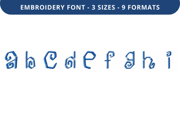Cool Culottes Font a to I Review for Craft Fairs