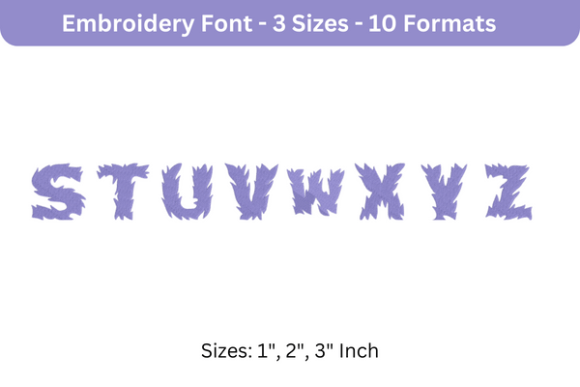 Fire Cat Font S to Z Review for Seasonal Collections