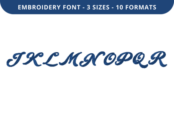 Fonso Font J to R Review for Real Embroidery Projects