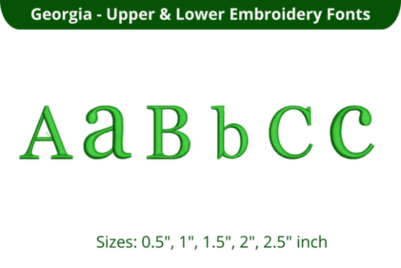 Georgia Font ABC: A Designer's Review for Holiday Collections