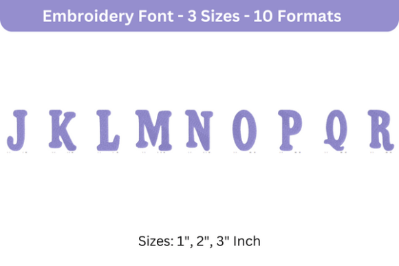 Reviewing Purevain Font Uppercase J to R for Seasonal Collections